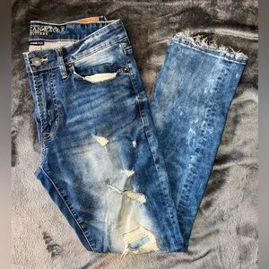 American Eagle Outfitters Extreme Flex Distressed Slim Jean. Size 31x30